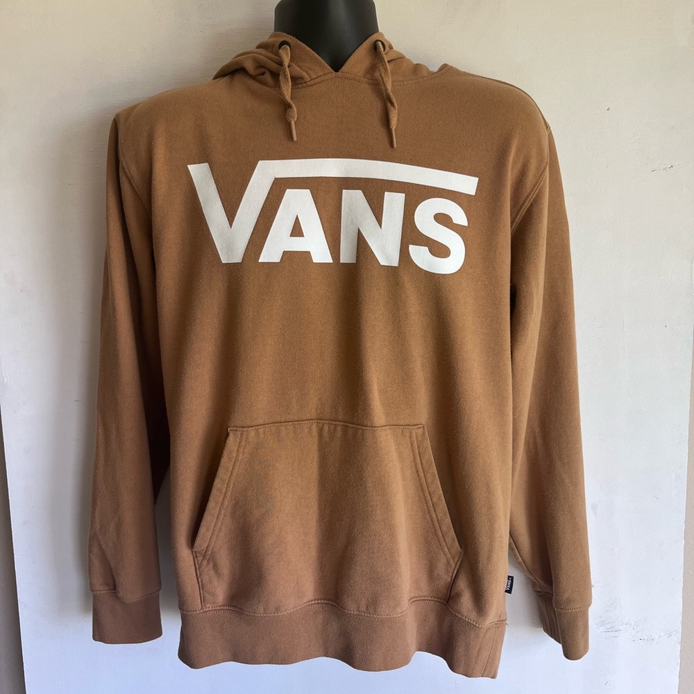 Vans Brown pullover Hoodie for Men size medium